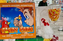 Load image into Gallery viewer, Candy Corn book with plush Chicken